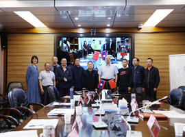 学院与老挝苏发努冯大学孔子学院举行“中文+职业技能”人才培养基地云上揭牌仪式